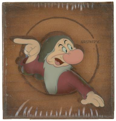 Lot #960 Grumpy production cel from Snow White and the Seven Dwarfs - Image 1