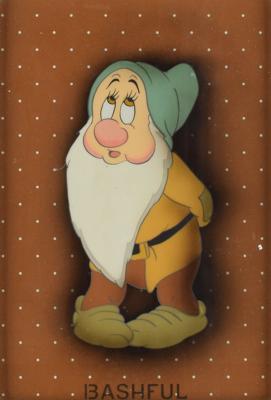 Lot #963 Bashful production cel from Snow White and the Seven Dwarfs - Image 2