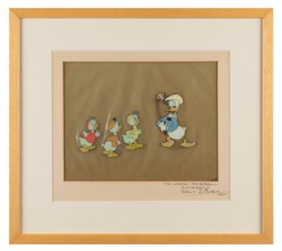Lot #970 Donald Duck and Nephews production cels from Donald's Golf Game - Image 2