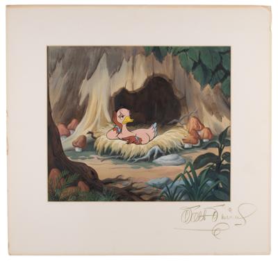 Lot #1006 Duck key master background set-up from Disney's Disneyland TV Show signed by Walt Disney - Image 1