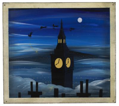 Lot #1035 Mary Blair concept storyboard painting