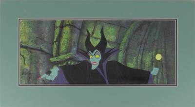 Lot #1009 Maleficent production cel and production background from Sleeping Beauty - Image 2