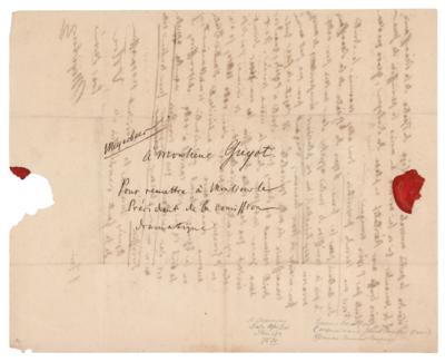 Lot #710 Giacomo Meyerbeer Autograph Letter Signed - Image 4