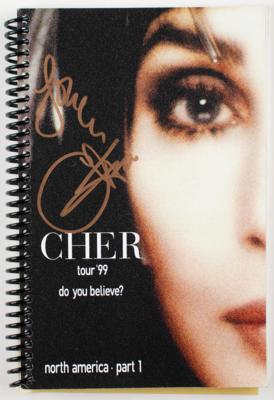 Lot #756 Cher Signed Tour Book - Image 1