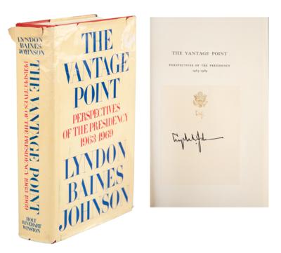 Lot #121 Lyndon B. Johnson Signed Book - Image 1