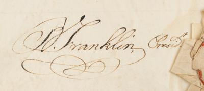 Lot #172 Benjamin Franklin Document Signed - Image 3