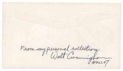 Lot #511 Apollo 7 Signed Cover (From the Collection of Walt Cunningham) - Image 2