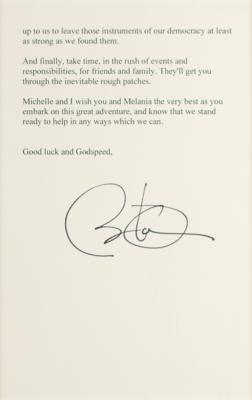 Lot #134 Barack Obama Signed Souvenir Letter - Image 2