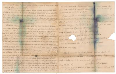 Lot #23 James Buchanan Autograph Letter Signed - Image 2