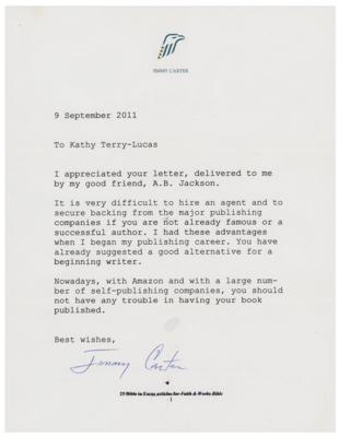 Lot #82 Jimmy Carter Typed Letter Signed - Image 1