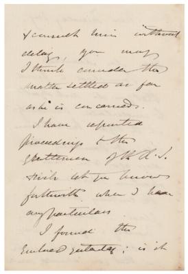 Lot #301 Joseph Dalton Hooker Autograph Letter Signed - Image 2