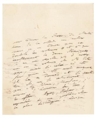 Lot #197 Alexander von Humboldt Autograph Letter Signed - Image 2