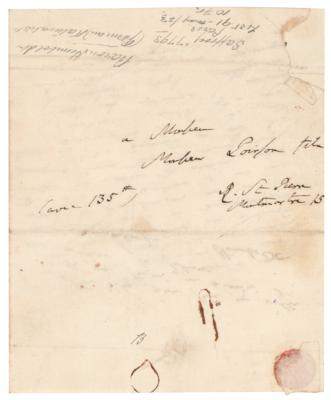 Lot #197 Alexander von Humboldt Autograph Letter Signed - Image 4