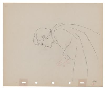 Lot #1087 Prince production drawing from Snow White and the Seven Dwarfs - Image 1