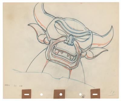 Lot #996 Chernabog production drawing from Fantasia - Image 1