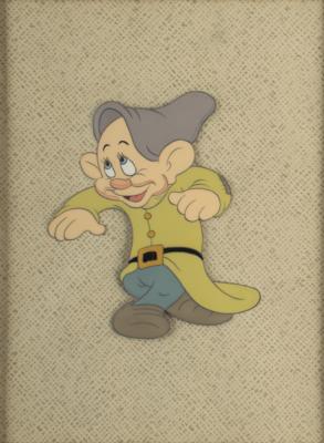 Lot #966 Dopey production cel from Snow White and the Seven Dwarfs - Image 2