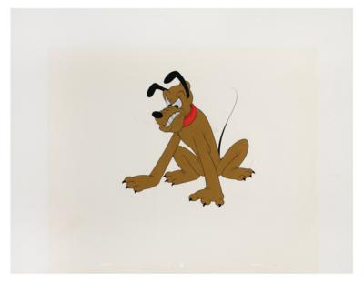 Lot #1121 Pluto production cel from the Disneyland TV Show - Image 1