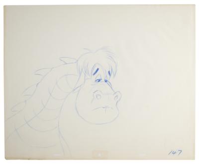Lot #1134 Elliott production drawing from Pete's Dragon - Image 1