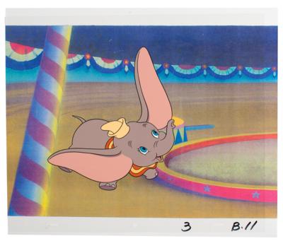 Lot #1135 Dumbo production cel from a Disney TV Commercial - Image 1
