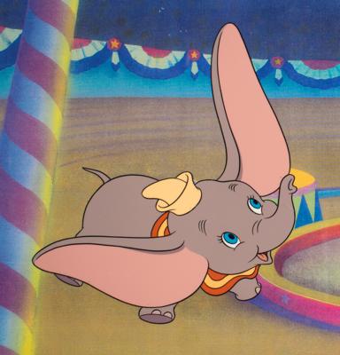 Lot #1135 Dumbo production cel from a Disney TV Commercial - Image 2