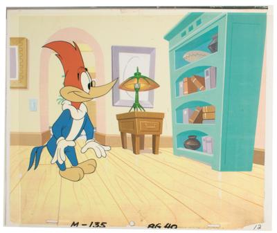 Lot #1188 Woody Woodpecker production cel from Woody Woodpecker TV Show - Image 1