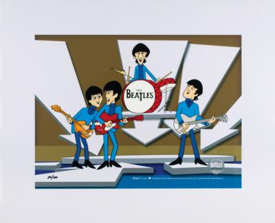 Lot #1208 Beatles TV Show limited edition cel - Image 1