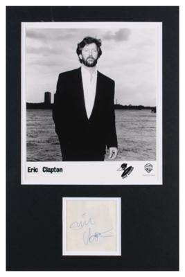 Lot #741 Eric Clapton Signature