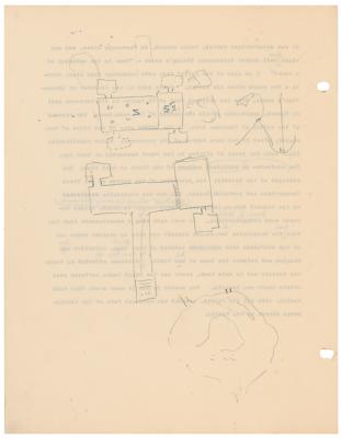 Lot #213 Howard Carter Hand-Annotated Chapter Typescript for The Tomb of Tutankhamun - Image 11