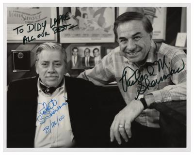 Lot #1155 Disney: Richard and Robert Sherman Signed Photograph - Image 1