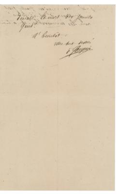 Lot #587 Paul Gauguin Autograph Letter Signed - Image 3