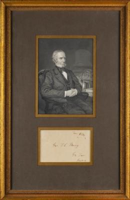 Lot #265 Henry Clay Signed Free Frank