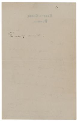 Lot #680 H. G. Wells Autograph Letter Signed - Image 2