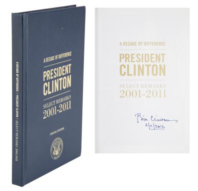 Lot #94 Bill Clinton Signed Book
