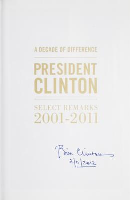 Lot #94 Bill Clinton Signed Book - Image 2