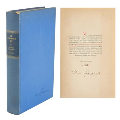 Lot #145 Eleanor Roosevelt Signed Book