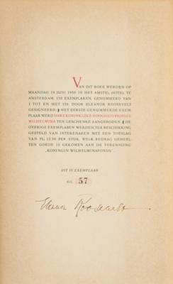 Lot #145 Eleanor Roosevelt Signed Book - Image 2