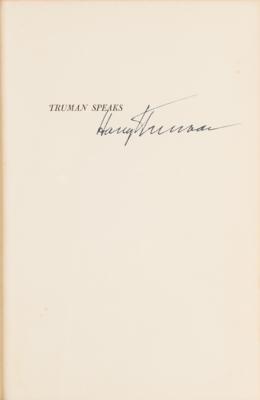 Lot #158 Harry S. Truman Signed Book - Image 2