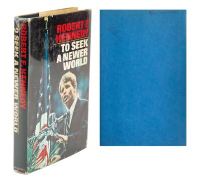 Lot #312 Robert F. Kennedy Signed Book