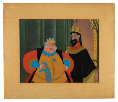Lot #1128 King Hubert and King Stefan production cels from Sleeping Beauty - Image 2