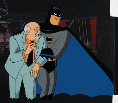 Lot #1178 Batman and Old Man production cel from Batman: The Animated Series - Image 2