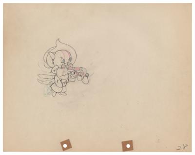 Lot #1072 Ambrose production drawing from The Robber Kitten - Image 1