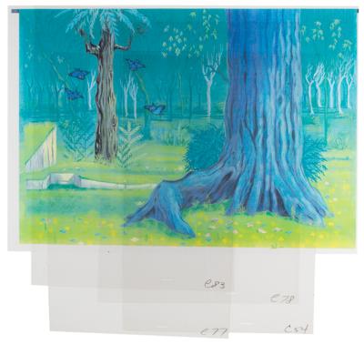 Lot #1130 Bluebirds production cels from Sleeping Beauty - Image 1