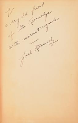 Lot #45 John F. Kennedy (3) Signed Items: First Edition of Why England Slept, ALS, and TLS - Image 3