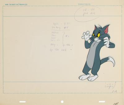 Lot #1047 Tom and Jerry (142) production cels and matching drawings from a Tom and Jerry cartoon - Image 3