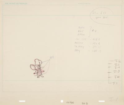 Lot #1047 Tom and Jerry (142) production cels and matching drawings from a Tom and Jerry cartoon - Image 5