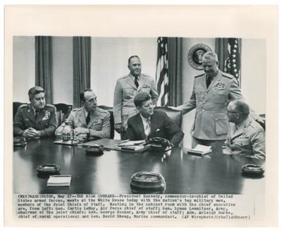Lot #61 John F. Kennedy Archive of (377) Wire Photos - Image 15