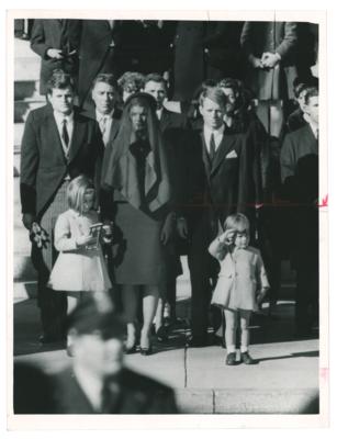 Lot #61 John F. Kennedy Archive of (377) Wire Photos - Image 19