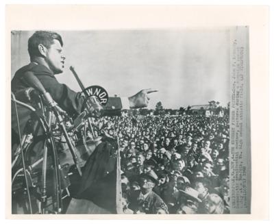 Lot #61 John F. Kennedy Archive of (377) Wire Photos - Image 3