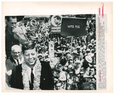 Lot #61 John F. Kennedy Archive of (377) Wire Photos - Image 4