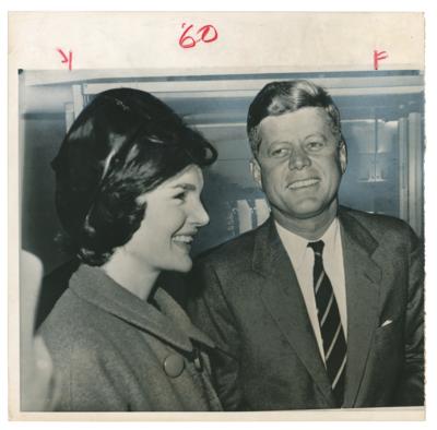 Lot #61 John F. Kennedy Archive of (377) Wire Photos - Image 5